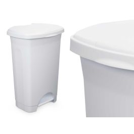 Papelera de Pedal Plástico 50L Blanco - Arte Regal 43x64x33 cm (3 Unidades) Papelera de Pedal Plástico 50L Blanco - Arte Regal 43x64x33 cm (3 Unidades)
