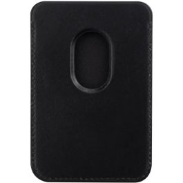 dbramante1928 ROSKILDE CC WALLET Billetera Negra de Cuero Compatible con MagSafe