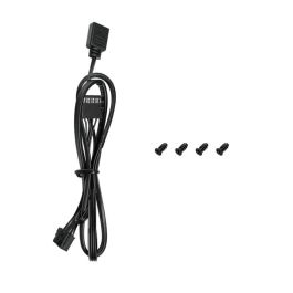 Deepcool FL12 ARGB - Ventilador para PC 120 mm Negro con Iluminación ARGB, Control PWM, Rodamiento FDB, 9 Aspas, 500-2150 RPM, 55 CFM, 32 dB