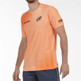 Camiseta de Manga Corta Hombre Bullpadel Chingotto 25V Naranja Pádel