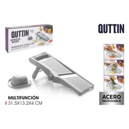 Quttin Mandolina Ajustable 3 Funciones, 31.5 x 13.2 x 4 cm (6 Unidades) Precio: 61.8899996. SKU: B14F4MFQV9