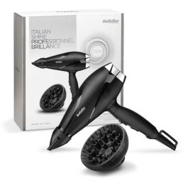 Babyliss 6713DE Shine Pro 2200 Secador de Pelo Profesional 2200W Iónico Fabricado en Italia Con Difusor y Concentrador