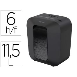 Fellowes Destructora Manual Lx25 Corte En Partículas 4x37 mm Negro