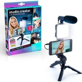 Vlogging Kit - Studio Creator - Podcast & Vlogging Kit con luz y micrófono - INF 033 - Toyes del canal Precio: 31.58999998. SKU: B17SSHWT6C