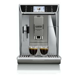 De'Longhi ECAM650.55.MS Cafetera Superautomática Espresso Conectada PrimaDonna Elite - LCD 3.5" - 8 Recetas - Depósito 2L - Gris De'Longhi ECAM650.55.MS Cafetera Superautomática Espresso Conectada PrimaDonna Elite - LCD 3.5" - 8 Recetas - Depósito 2L - Gris