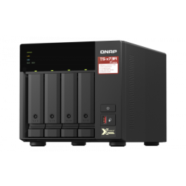 QNAP TS-473A NAS Torre Ethernet Negro AMD Ryzen V1500B 8GB DDR4