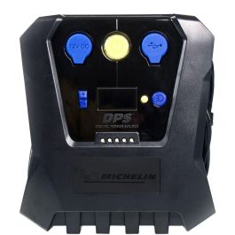 Michelin Compresor Digital Programable 12V 7 bar con USB LED y Manómetro Digital