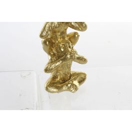 DKD Home Decor Figura Decorativa Resina Dorado Monos 6 x 20 x 8.5 cm