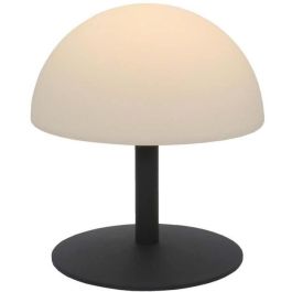 Lámpara de mesa inalámbrica - LUMISKY - NEPTUNE ROCK - Al. 20 cm - Base de acero - Gris - LED blanco cálido y blanco Precio: 44.5000006. SKU: B1C8F284AM