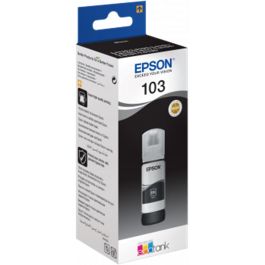 Tinta Epson Ecotank 103 L3110-3150-3151-5190 Negro Botella De 65 mL Tinta Epson Ecotank 103 L3110-3150-3151-5190 Negro Botella De 65 mL