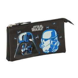 Bolso Escolar Portatodo Safta Triple Star Wars Rebellion 120x220x30 mm