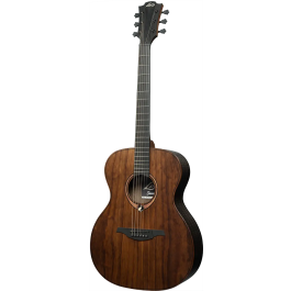 LAG Guitarra Acústica Auditorium Sauvage Lag Acabado Satinado Cuerpo de Eucalipto Tapa Maciza Brankowood 6 Cuerdas