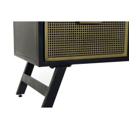 Mueble de TV DKD Home Decor Negro Metal Dorado (125 x 41 x 62 cm) Mueble de TV DKD Home Decor Negro Metal Dorado (125 x 41 x 62 cm)