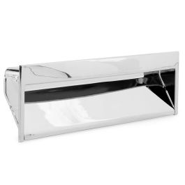 VIEFE Tirador Serie Wave de Zamak, Acabado Cromo, Distancia entre Centros 160 mm
