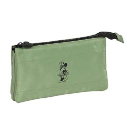 Safta Portatodo Triple Minnie Mouse 'Mint Shadow' Verde Militar 22x12x3 cm Taslon Acolchado para Niños +3 años Precio: 15.59000058. SKU: S4308266