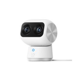 Eufy S350 Cámara de Seguridad IP Interior 4K UHD Doble Cámara 360° Giro e Inclinación Zoom 8x Visión Nocturna Detección IA