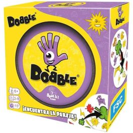 Asmodee Juego Dobble. Juego de cartas basado en la velocidad, observación y reflejos para niños y adultos.