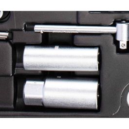 Scheppach Maleta de Herramientas TB94 de 95 Piezas de Acero al Cromo Vanadio