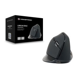 Conceptronic Ratón Bluetooth 5.2 LORCAN03B Ergonómico con DPI Ajustable y 6 Botones Conceptronic Ratón Bluetooth 5.2 LORCAN03B Ergonómico con DPI Ajustable y 6 Botones