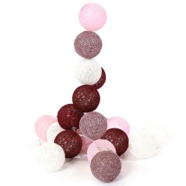 Home Deco Light Guirnalda de Luces 20 LEDs Rojo/Rosa 345 cm para Decoración Precio: 6.7899997. SKU: B192B595YX