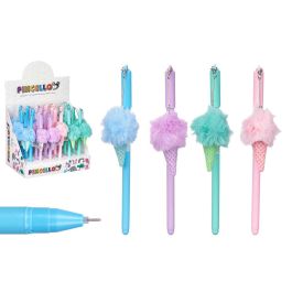 Bolígrafo Pompon Helado Surtidos Pincello - 4x18x3 cm, Azul, Morado, Rosa, Verde (48 Unidades) Precio: 41.94999941. SKU: B1EMLTZS5T