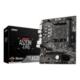 MSI Placa Base A520M-A PRO AMD AM4 DDR4 HDMI PCIE3.0 USB3.2 MATX 911-7C96-001 Precio: 59.69000059. SKU: S5605177