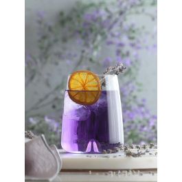 Lav Set de 6 Vasos de Cristal Terra, 475 ml - Ideal para Agua, Zumo o Refrescos. Diseño Moderno y Duradero. (8 Cajas)