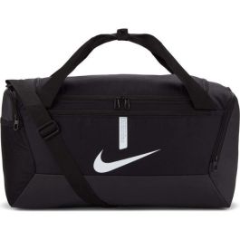 Bolsa de deporte - Nike - Academy Duffle Black - Compartimento seco/húmedo - Bolsillos con cremallera - 41 L - H 53 x L 25 x D 28 cm