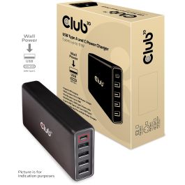 Club3D Schnellladegerät 1xUSB Typ C. 4xUSB Typ A. PD 111W retail Precio: 100.49999971. SKU: B1HZV9ZAHG