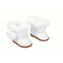 Set botas blancas con pelo para muñecos de 40 cm Precio: 9.9583. SKU: B15N2AHAMY