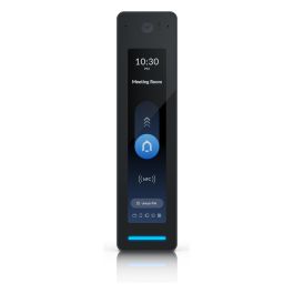 Ubiquiti G4 Doorbell Lector NFC y Intercom con Pantalla Táctil, BLE 4.2, NFC, Reconocimiento Facial, PIN, PoE, Soporte Apple Touch Pass, IP55, Negro Precio: 397.50000037. SKU: B1GRP489EP
