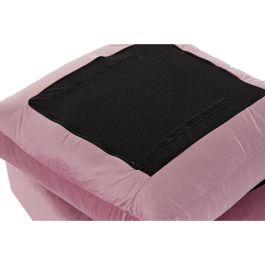 Reposapies Moderno DKD Home Decor Rosa 55 x 30 x 55 cm