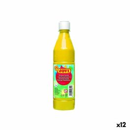 Témpera Jovi Amarillo 500 ml (12 Unidades) Témpera Jovi Amarillo 500 ml (12 Unidades)