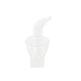 DKD Home Decor Aceitera Vinagrera Básicos de Borosilicato Transparente 250ml - 7x19.5x7 cm