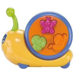 Arrastre caracol encajable con musica 26cm. Arrastre caracol encajable con musica 26cm.