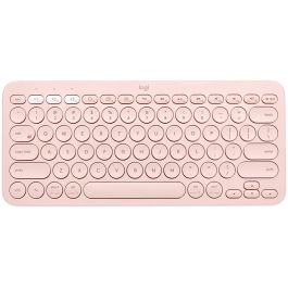 Logitech Teclado multidispositivo Bluetooth K380 rosa