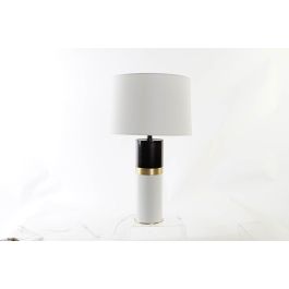 DKD Home Decor Lámpara Sobremesa Glam Blanco Negro 38 x 65 x 38 cm (2 Unidades) Precio: 87.5900003. SKU: B1FHXT8MNC