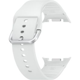 Samsung ET-SNL33LWEGEU Correa deportiva para Galaxy Watch8 | Watch8 Classic, de caucho blanca, tamaño M/L