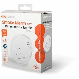 SCS Sentinel SCS3701085205478 Detector de humo DAAF SmokeAlarm 10 años de garantía