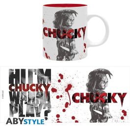 Abystyle Taza Oficial Chucky Child's Play, Pack 2 Cerámica 320ml, Apta Microondas y Lavavajillas, Para Fans Cine de Terror Abystyle Taza Oficial Chucky Child's Play, Pack 2 Cerámica 320ml, Apta Microondas y Lavavajillas, Para Fans Cine de Terror