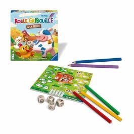 Ravensburger RAV1751736294877 Juego de mesa clásico de granja Doodle Roll