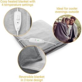 Medisana HB 675 Manta Térmica XXL 2x1,5 m Gris