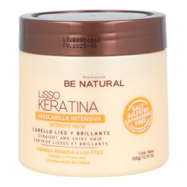 Be Natural Lisso Keratina Mascarilla para Cabellos Alisados y Encrespados 350 gr Precio: 6.9900006. SKU: S4260687