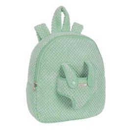 Mochila preescolar con osito 23x27x7,5cm