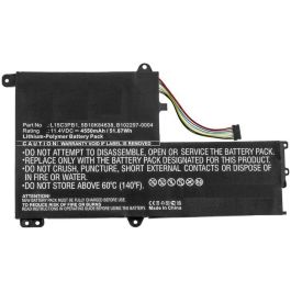CoreParts Laptop Battery for Lenovo 51.87Wh Li-ion 11.4V 4550mAh Black for Flex 4-1480 14", Flex 4-1570, Flex 4-1580 80VE, IdeaPad Flex 4-1480 Precio: 42.50000007. SKU: B19FTHKPT8