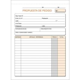 Talonario Pedidos 4º Natu Dupli Loan (47D) 10 unidades Precio: 22.99. SKU: B13D32SWRT