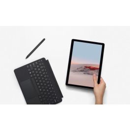 Microsoft Surface Go Type Cover Teclado - Funda Delgada y Compacta, Diseño Ajustable, Teclado Completo, Material Alcantara para Surface Go