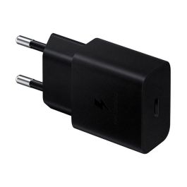 Samsung Cargador Pared 15W USB-C Negro + Cable USB-C a USB-C 1M Negro EP-T1510XBEGEU