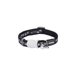 Red Dingo Collar Gato Diamond Ajustable Nylon con Cierre de Seguridad, Cascabel y Anilla Acero Inoxidable Negro 20-32cm x 12mm Red Dingo Collar Gato Diamond Ajustable Nylon con Cierre de Seguridad, Cascabel y Anilla Acero Inoxidable Negro 20-32cm x 12mm