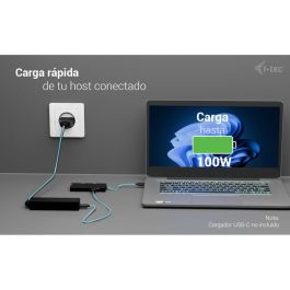Hub USB i-Tec C31TRIPLE4KHDMIPD Negro